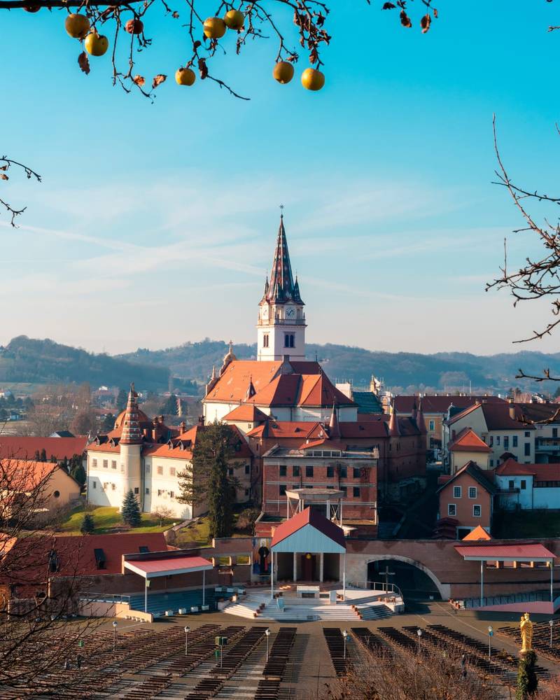 The pilgrimage town of Marija Bistrica and its basilica, Croatia